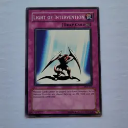 Yugioh TCG - Light of Intervention PSV-031 - LP/NM - Vintage - Pharaoh - 2003 - Image 2