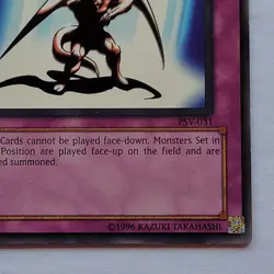 Yugioh TCG - Light of Intervention PSV-031 - LP/NM - Vintage - Pharaoh - 2003 - Image 3