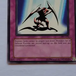 Yugioh TCG - Light of Intervention PSV-031 - LP/NM - Vintage - Pharaoh - 2003 - Image 4