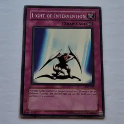 Yugioh TCG - Light of Intervention PSV-031 - LP/NM - Vintage - Pharaoh - 2003 - Image 5