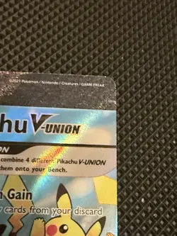 Pikachu V-Union SWSH139 Holo Promo Card Raw English Pokemon - Image 4