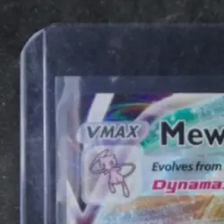 2021 POKEMON SWORD & SHIELD FUSION STRIKE #114/264 MEW VMAX - Image 3