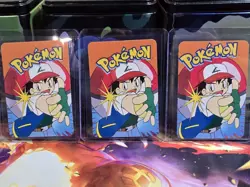 Pokemon Nintendo Vending Prism Holo Vintage Sticker CATERPIE METAPOD BUTTERFREE - Image 2