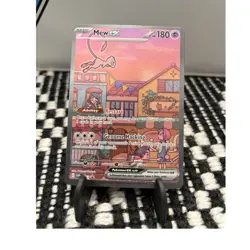 Pokemon Mew EX Holo Promo 053 Scarlet & Violet 180 HP English Card - Image 1