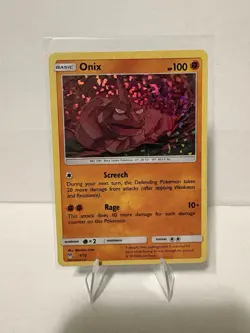 Onix - 9/12 009/012 Holo McDonald's Promos 2019 - Pokemon Card - MP - Image 1