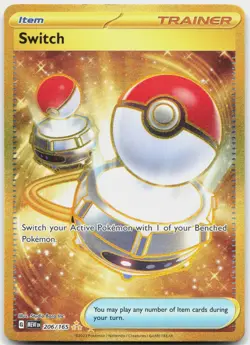 Switch 206/165 Hyper Rare 151 Pokemon Near Mint - Image 1