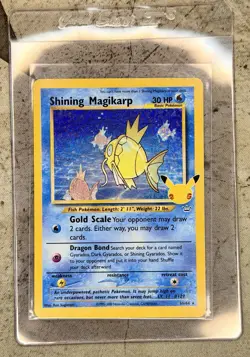 Shining Magikarp - 66/64 Celebrations 25th Anniversary Holo Rare Pokemon NM/MINT - Image 3