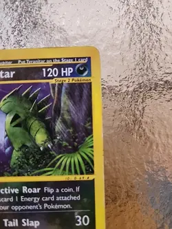 Pokemon TCG Tyranitar Aquapolis Reverse Holographic Card 40/147 - Image 3