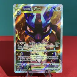 Lucario VSTAR SWSH291 Full Art Promo Holo 270 HP Pokemon TCG English - Image 1