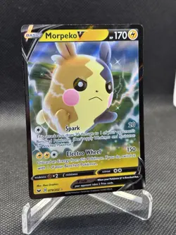 Morpeko V 079/202 Swsh01: Sword & Shield Holo Pokemon TCG - Image 3