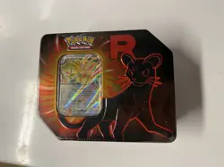 Pokemon TCG Persian Team Rocket Tin – Destined Rivals – New Sealed - Image 1