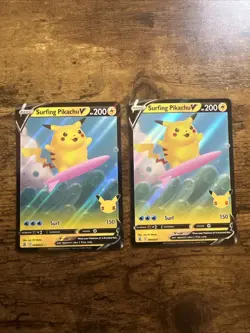 Pokemon Pikachu Celebrations Promo V/VMAX Holo English 15 Card Lot Morpeko - Image 2