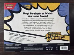 Pokemon Mega Feraligatr ex Ascended Heroes Box Promo Booster English - Image 2