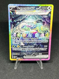 Terapagos ex 170/142 Pokemon TCG Stellar Crown Special Illustration Rare Holo - Image 3