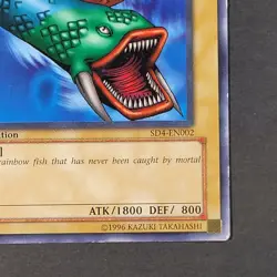Yugioh TCG - 2x 7 Colored Fish - SD4-EN002 - LP/MP, 1st Edition - Common - 2006 - Image 4