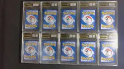 Pokemon CHN 10x OCD 10 GEM MINT Bulbasaur Squirtle Meowth Qwilfish V Lot MD28 - Image 2