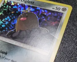 Pokemon McDonalds Promo Alolan Diglett #9/12 Foil Holo - Image 2