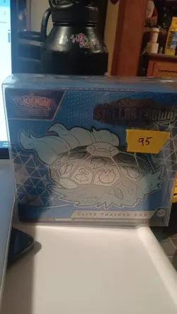 Pokemon Center Scarlet & Violet Stellar Crown Elite Trainer Box Booster Terapag… - Image 1