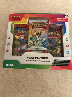 🔥 Pokemon TCG First Partner Illustration Collection Series 1 Box Sealed Promo - Image 1