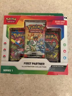 🔥 Pokemon TCG First Partner Illustration Collection Series 1 Box Sealed Promo - Image 2
