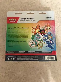 🔥 Pokemon TCG First Partner Illustration Collection Series 1 Box Sealed Promo - Image 4