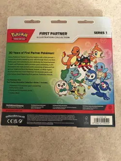 🔥 Pokemon TCG First Partner Illustration Collection Series 1 Box Sealed Promo - Image 5