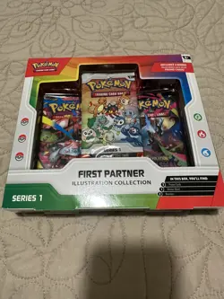 Pokemon TCG First Partner Illustration Collection Series 1 Box New (SEALED) - Image 1