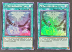 Yugioh TCG - 2x Metamorformation - TDIL-EN060 - LP/NM - 1st Ed - Super Rare 2016 - Image 1