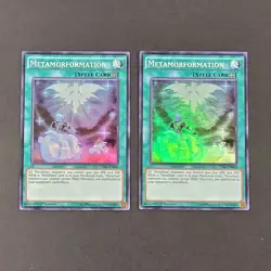 Yugioh TCG - 2x Metamorformation - TDIL-EN060 - LP/NM - 1st Ed - Super Rare 2016 - Image 2