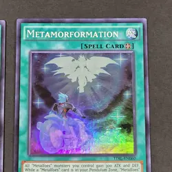 Yugioh TCG - 2x Metamorformation - TDIL-EN060 - LP/NM - 1st Ed - Super Rare 2016 - Image 4