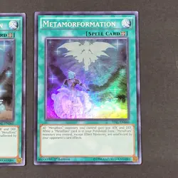 Yugioh TCG - 2x Metamorformation - TDIL-EN060 - LP/NM - 1st Ed - Super Rare 2016 - Image 5