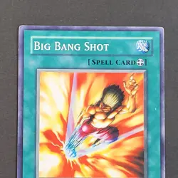 Yugioh TCG - 3x Big Bang Shot - SDRL-EN027 - LP - 1st Edition, Common Spell 2007 - Image 5