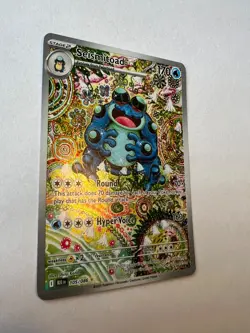 NM Pokemon Seismitoad 105/086 Sv: Black Bolt Holo PACK FRESH PULL NM - Image 3