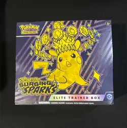 Pokemon TCG Surging Sparks Elite Trainer Box ETB New/Sealed - Image 1