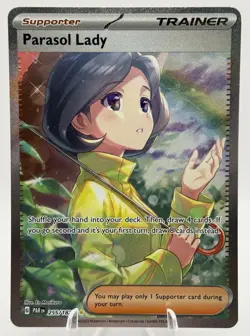 Parasol Lady 255/182 Paradox Rift Special Illustration Rare Pokemon TCG - NM - Image 1