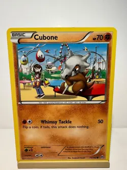 Cubone 77/162 Common BREAKthrough Pokemon Near Mint - Image 1