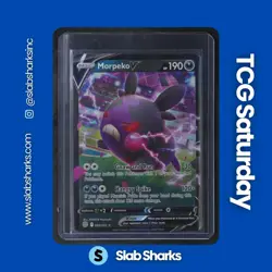 2022 POKEMON SWORD & SHIELD BRILLIANT STARS #095/172 MORPEKO V - Image 1