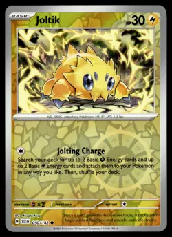 JOLTIK - 50/142 Common Stellar Crown Pokemon Reverse Holo NM - Image 1