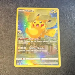 Pokemon Pikachu GG30/GG70 Crown Zenith Galarian Gallery Ultra Rare Holo - Image 1