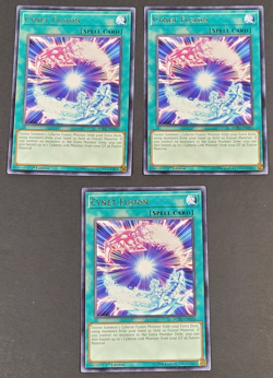 Yugioh - 3x Cynet Fusion - SOFU-EN050 - 1st Edition - NM/LP - Rare - Spell, 2018 - Image 1