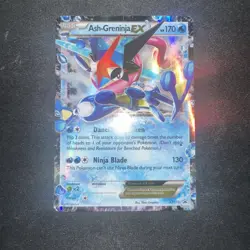 Pokemon Ash-Greninja EX Promo Foil XY133 Basic 170 HP - Image 1