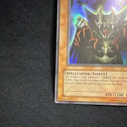Yu-Gi-Oh! TCG Lord of D. Holo Effect Spellcaster SDK-041 Starter Deck Kaiba 1996 - Image 5