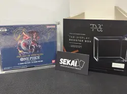 ONE PIECE BOOSTER BOX OP03 PILLARS OF STRENGHT ENG + TECA MAGNETICA - OP 3 OP-03 - Image 1