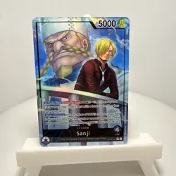 Sanji OP12-041 Alt Art Leader Legacy of the Master One Piece Card Game - Image 1
