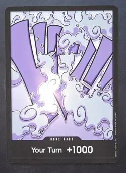 DON!! Card (Tin Pack Set Vol. 1 -Monkey.D.Luffy-) DON!! One Piece Promotion Holo - Image 1