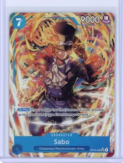 One Piece Sabo Alt Art OP15-046 Adventure on Kami's Island Foil - Image 1