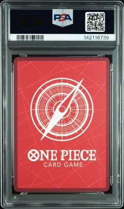 2022 ONE PIECE JAPANESE STARTER DECK ST06-THE NAVY #001 SAKAZUKI BANDAI PSA10 - Image 2