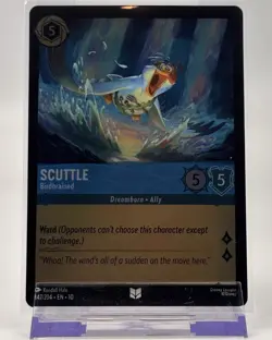 Scuttle Birdbrained 147/204 Foil Lorcana Whispers Well NM - Image 1
