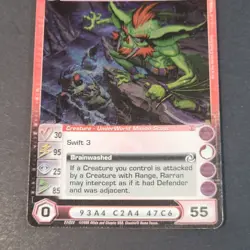 Chaotic Card Rarran Tainted 55 Rare Underworld Creature - MAX C, Min Energy - NM - Image 4