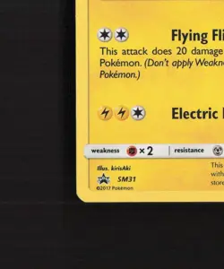 Tapu Koko SM31 Sun & Moon Black Star Promo Cosmos Holo Pokemon Card LP+ - Image 5